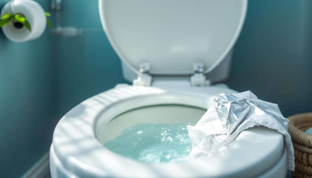 Einfach: Der Alufolien-Trick, der Ihre Toilette jeden Tag glänzend sauber hält