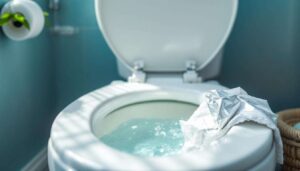 Einfach: Der Alufolien-Trick, der Ihre Toilette jeden Tag glänzend sauber hält