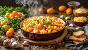 Aromatischer Superstar: Probiere diesen Hähnchen-Möhren-Auflauf