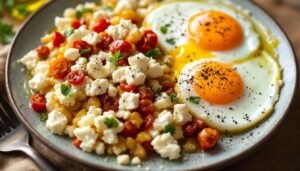 Dieses Rezept mit Ei und Feta ist das perfekte Frühstück