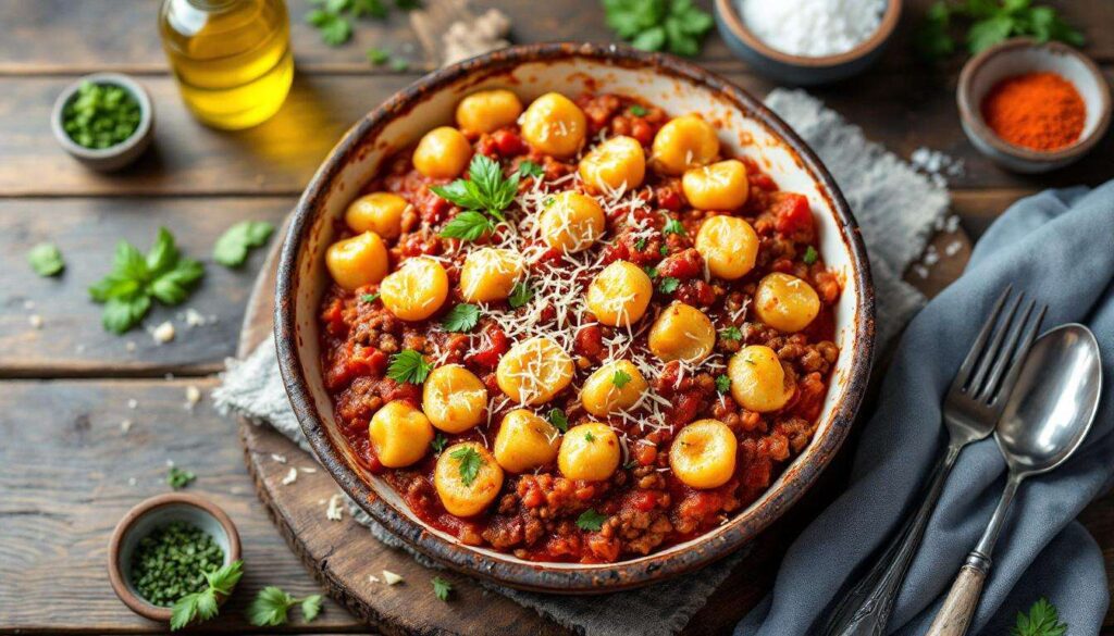 Dieser Gnocchi-Auflauf mit Hackfleisch wird euer neues Lieblingsrezept!