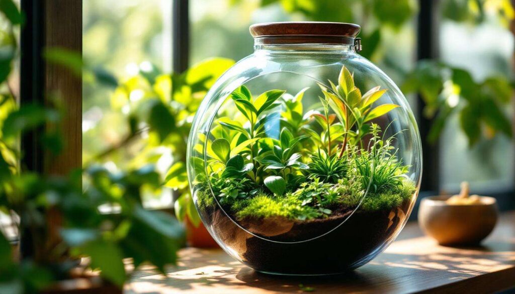 Flaschengarten für zu Hause selber machen – Pflanzen hinter Glas