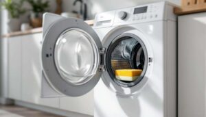 Einen Spülschwamm in die Waschmaschine geben: Weshalb das empfohlen wird