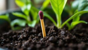 Streichholz in der Blumenerde: Die effektivste Waffe gegen Trauermücken